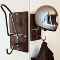 thumbnail image 3 of Toystoory Soporte de estante de metal para casco, soporte para motocicleta, abrigo, chaqueta, percha, llaves. Chaquetas Guantes Oficina Etc. Almacenamiento y organización del hogar, 3 of 6