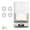 White-P10 Pro Ultra Gen2 Combo, variant on MOVA P10 Pro Ultra Robot Vacuum and Mop, Extenable Mop, Edge-to-Edge Cleaning,13000 Pa Suction, CleanLift System, Hot Water