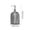 Gray, variant on Qiweii 500ml Glass Hand Soap Dispenser Pump Bottle Refillable Lotion Bottle for Bathroom and Kitchen Use Press Pump Container with Modern Design