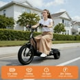 thumbnail image 5 of SAY YEAH Electric Trike for Adults, 3-Wheel Electric Scooter, Senior Personal Transporter, 15 MPH 20+ Mile Range Hydraulic Brakes, 5 of 6
