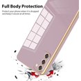 thumbnail image 3 of Galaxy S20 FE Case, Designed for Electroplated Samsung Galaxy S20 FE 5G Phone Case, Case Soft TPU Protective Shockproof Flexible Samsung Galaxy S20 FE Case 6.5" Cherry purple, 3 of 13