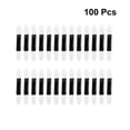 thumbnail image 2 of Cepillo de sombra de ojos de esponja de doble punta desechable de 100 Uds., Aplicadores de sombra de ojos con punta, cepillos cosméticos, 2 of 5