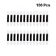 thumbnail image 2 of Cepillo de sombra de ojos de esponja de doble punta desechable de 100 Uds., Aplicadores de sombra de ojos con punta, cepillos cosméticos, 2 of 5