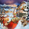 thumbnail image 2 of Christmas Blind Box Jigsaw Puzzle Christmas Countdown Calendar 1008Pcs Jigsaw Puzzle, 2 of 4
