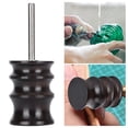 thumbnail image 4 of Electric Polished Rod Sandalwood DIY HandMade Leather Edge Craft Polishing Tool(Plat Head ), 4 of 5