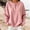 Pink, variant on Womens Casual Sweaters Long Sleeve Button Down Crew Neck Pullover Tops Fall Winter Loose Clothes 2026 Brown XXL
