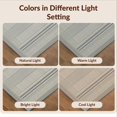 thumbnail image 7 of Design&I 2'x3' Ultra Soft Door Mat, Abstract Interlocking Lattice Modern Minimalist Border Design None Fluffy Washable Easy Care Indoor rug for Bedside Entryway, 7 of 7