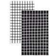 thumbnail image 3 of Mainstays Cotton Kitchen Towel, Dishcloth, Oven Mitt, and Potholder Set, 8 Pieces, Black, 3 of 6