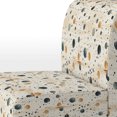 thumbnail image 4 of Designart "Splendid Rustic Pois" Chaise d'Appoint Rembourrée à Pois Noirs - Fauteuil Moderne pour Chambre, 4 of 7
