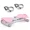 Pink, variant on Waist Twisting Disc, Ab Rotation Board For Core & Abdominal Training, 300lbs Weight Capacity Quiet Home Fitness Equipment For Men & Women