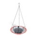 thumbnail image 3 of Baño para pájaros colgante con bomba de fuente de energía solar con gancho, ligero Rosa, 3 of 9
