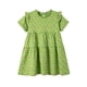thumbnail image 1 of AJZIOJIRO Toddler Girls Summer Short Sleeve Dress Kids Baby Party Princess Skirt Cartoon Tutu Dance Skirt 2-7Y, 1 of 9