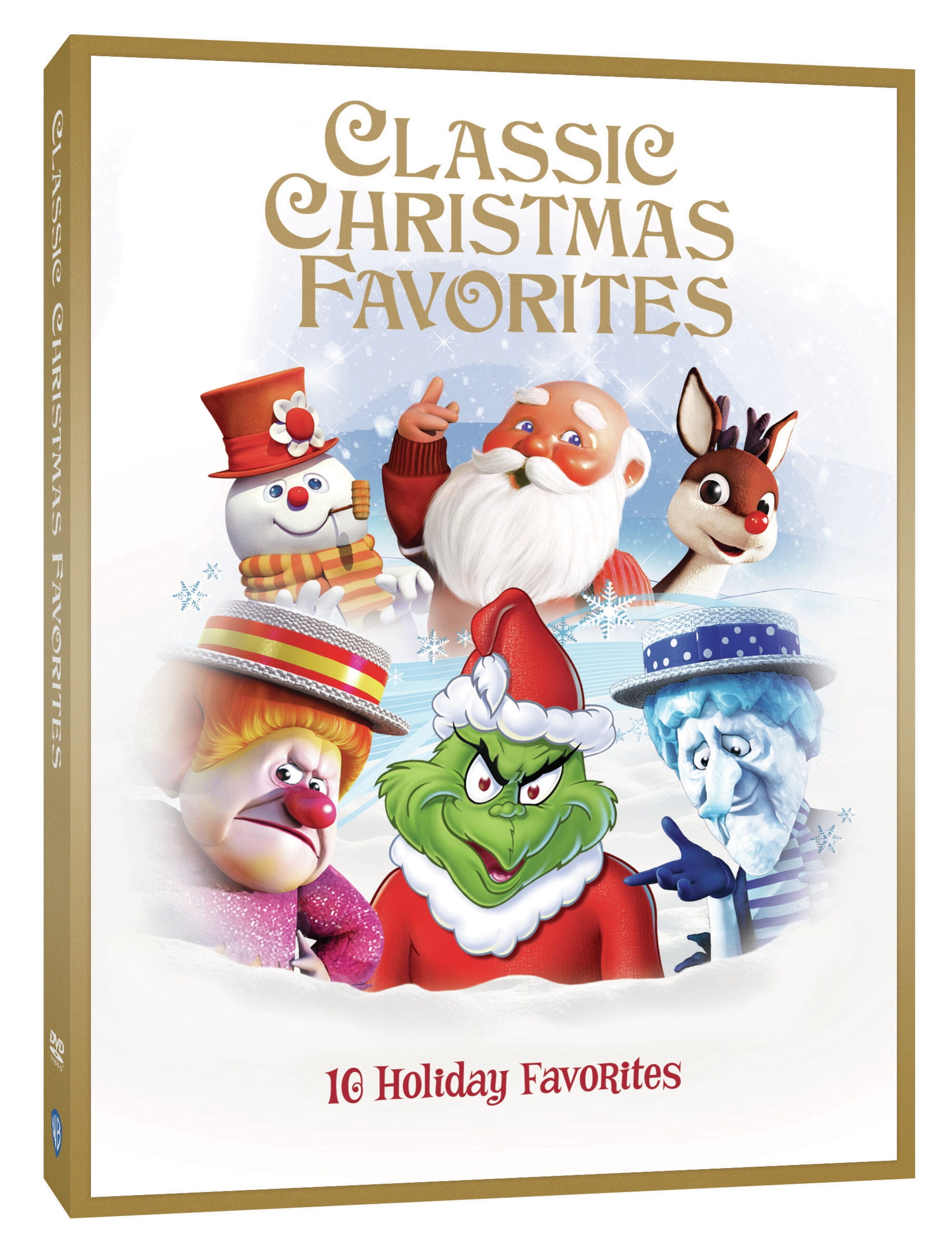 Warner Bros. Classic Christmas Favorites (How The Grinch Stole Christmas / Year Without A Santa Claus / Frosty’s Winter Wonderland / ‘Twas The Night Before Christmas / Rudolph And Frosty’s Christmas In July) (DVD)