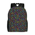 thumbnail image 1 of Kdxio Musical Notes Pattern Water-Resistant Backpack for Work Travel School Men and Women with Laptop Compartment and Adjustable Straps, 1 of 8