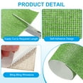 thumbnail image 3 of Uxcell 1 Count Self Adhesive Bling Crystal Rhinestone Sheet Light Green 7.9"x4.7", 3 of 6