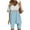 White, variant on GERsome Womens 2 Piece Outfits Sweatsuits Summer Short Sleeve Loungewear Tracksuit Color Block V Neck Lounge Shorts Sets S-3XL