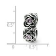 thumbnail image 3 of Reflections� Sterling Silver Pink CZ Connector Bead / Charm, 3 of 5