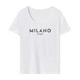 thumbnail image 1 of Camiseta de Verano para Mujer Yinane Ropa de Calle XL, 1 of 7