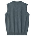 thumbnail image 5 of Mlzmgr Tank Tops for Men Cotton Knit Warm Fleece Shirts Winter Homewear Lounge Mens Tops Solid Color M-4XL, 5 of 7