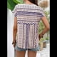thumbnail image 5 of Blusas de Verano de Corta para Mujer, Blusas Elegantes e Informales, Color Abeja, Talla M, 5 of 9