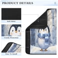 thumbnail image 4 of 2-Pack Seat Belt Covers with Flannel Seatbelt Shoulder Strap Case Adjustable Straps Soft Padding for Car Cute Penguin in Winter Small, 4 of 8