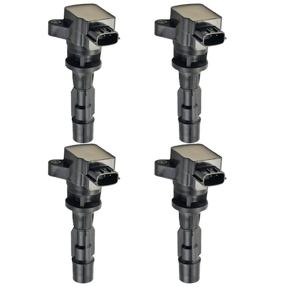 Set of 4 Ignition Coils Compatible with 2013 Mazda 3 L4 2.3L Replacement for UF604 5C1742 E1104