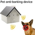 thumbnail image 4 of Ultrasonic Dog Bark Deterrent, Indoor Outdoor Anti Barking Device for Small to Large Dogs, Safe Pet Training Tool with Adjustable Sensitivity & Long Battery Life (Black/Red), 4 of 7