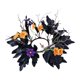 thumbnail image 1 of Anillo De Vela De Halloween, Barra Rústica, Hojas Artificiales, Flores, Corona, Decoración Del Hogar, 1 of 8