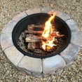 thumbnail image 3 of SteelFreak 36 Inch Steel Round Classic Style Fireplace Firepit Grate, Black, 3 of 3