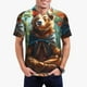 thumbnail image 1 of Balery Maple Meditating Bear Camisa Polo de Hombre con Estampado, de Manga Corta y Tejido Medio, Camisa Tipo Golf Polo-Large, 1 of 6