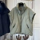 thumbnail image 3 of -Chaleco acolchado Vintage para mujer, chaqueta sin mangas, estilo dinero antiguo, gran tamaño, informal, plumas, Y2k, reseñas coreanas, Muchas prendas, Invierno, 3 of 5