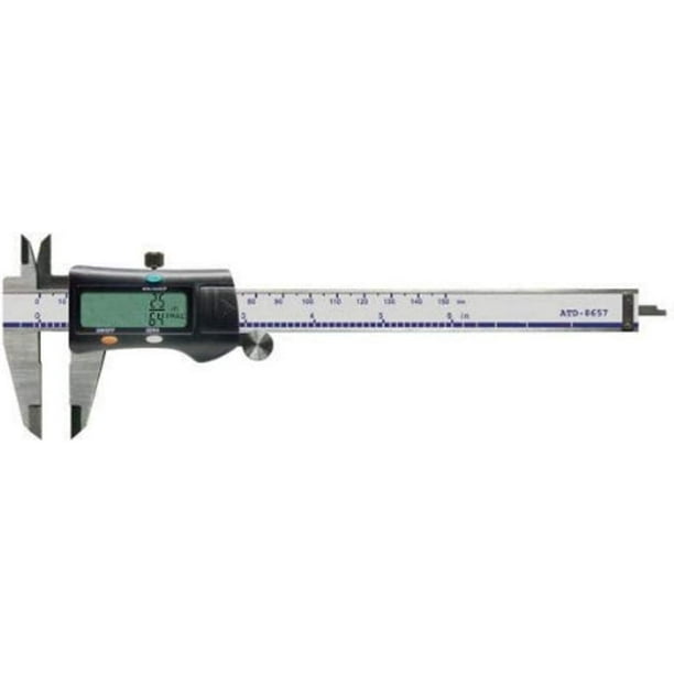 ATD Tools 8657 6" Fractional Digital Caliper
