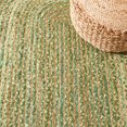 thumbnail image 6 of SAFAVIEH Cape Cod Miah Geometric Area Rug, Green/Natural, 6' x 9' Oval, 6 of 8