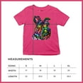 thumbnail image 5 of Tee Hunt My Schnauzer Colors My World Youth T-Shirt Dean Russo Pet Dog Mom Kids, Pink, Small, 5 of 5