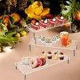 thumbnail image 4 of 3pcs Acrylic Cake Stand Clear Acrylic Cupcake Stand Cupcake Display Stand Dessert Display Holder, 4 of 9