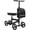 BLACK, variant on Economy Knee Scooter, Steerable Knee Walker, Foldable Knee Scooters for Foot Injuries Adult Best Crutches Alternative (BLACK)
