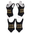 thumbnail image 1 of 2pcs Traje De Baño De Una Pieza Impreso De s Bañador Deportivo Sin Mangas Elástico Monokini Push Up Para Playa Viaje Soledad Trajes de baño para damas, 1 of 10
