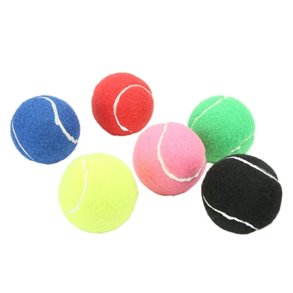 Tennis Ball Set, Soft Touch Various Venues Applicable Tennis Training Ball 6 Pack For School Clubs