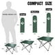 thumbnail image 3 of VILLEY Mesa Auxiliar Portátil para Acampar, Mesa de Playa Plegable de Aluminio Ultraligera con Bolsa de Transporte para Cocinar al Aire Libre, Picnic, Campamento, Barco, Viajes - Verde, 3 of 5