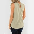 thumbnail image 5 of IROINNID Maternity Clothes Bump Friendly Vest, Sleeveless and Round Neck Summer Rouffld Casual Tops, 5 of 7