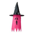 thumbnail image 1 of Hugtrwg Sombreros Bruja LED para Halloween Calcetín Viento Fantasma Adorno para Cosplay (rojo Rosa), 1 of 9