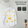 thumbnail image 3 of Secadora de ropa portátil con iones negativos, plegable y compacta para uso doméstico, diseño de percha con sistema de control de temperatura inteligente y protección contra sobrecalentamiento, ideal, 3 of 6