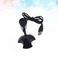 thumbnail image 4 of FRCOLOR USB Microphone USB Plug and Play Microphone Free Drive Computer Conference Desktop Voice Chat Ultra Microphone (Black),5.31"X2.17"X2.17", 4 of 4