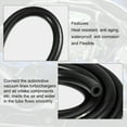 thumbnail image 6 of Unique Bargains Silicone Vacuum Tubing Hose Line Automotive Vacuum Hose Engine Air Intake Black ID 8mm 4.92ft Length, 6 of 6