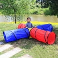 thumbnail image 1 of HEALEEP toddler tunnel Folding Game Tunnel Assorted Color 1Set for Home Entertainment and Classroom Activity, 1 of 8
