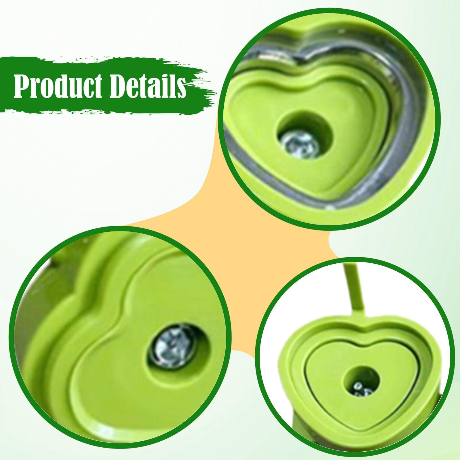 FVDPWYE ABS Plastic Badge Maker Die Mold Kit for Button Badge Press Machine and Creative Green