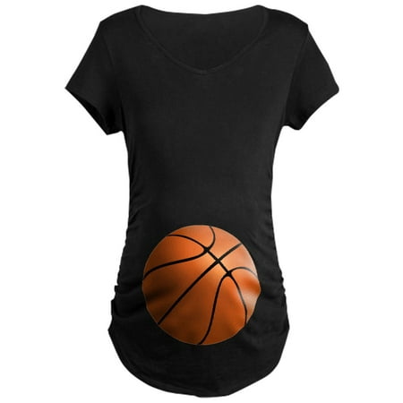 

CafePress - Funny Basketball Maternity T Shirt - Maternity Dark T-Shirt