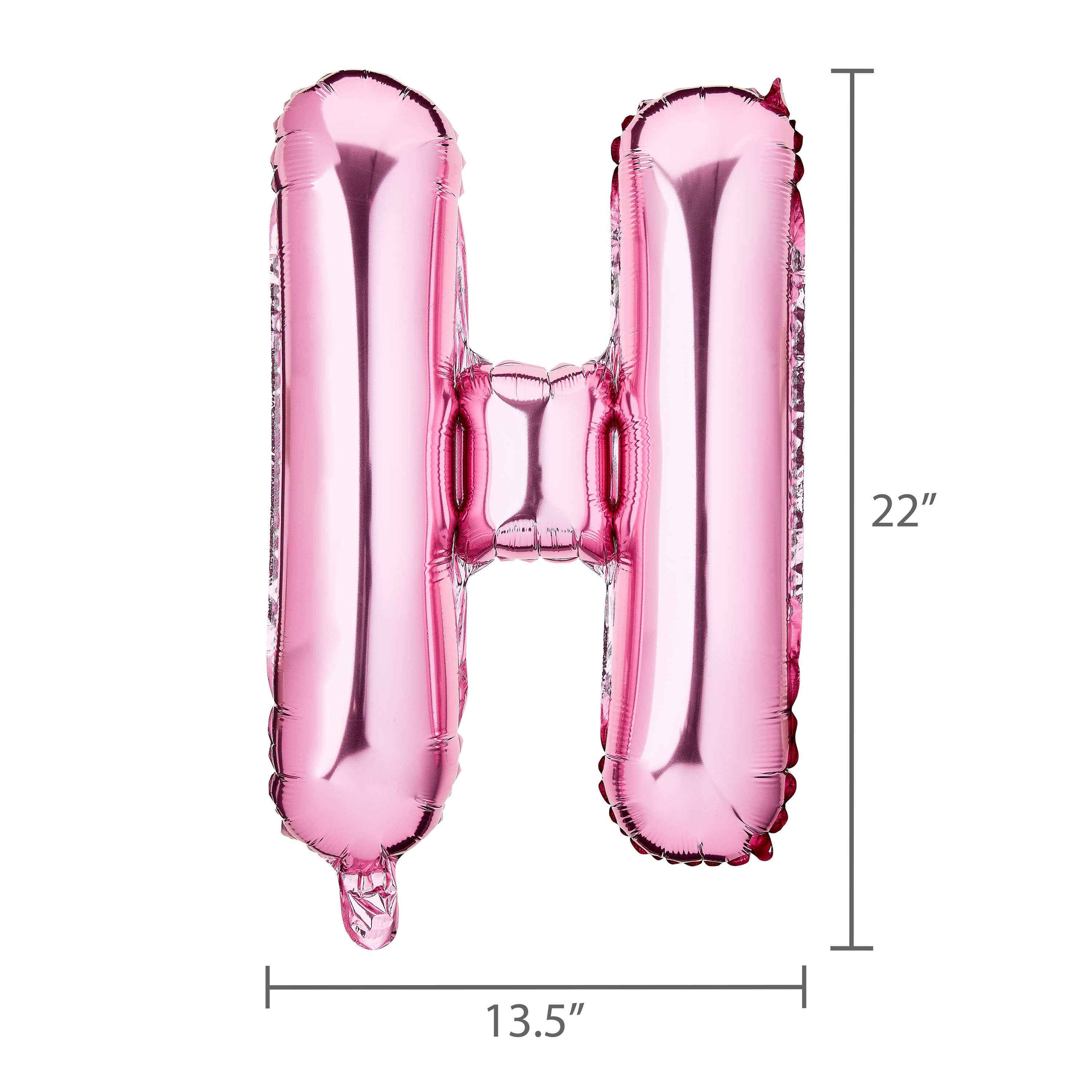 Way To Celebrate Pink & Gold Happy Birthday Foil Balloon Banner photo 2