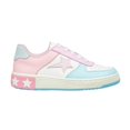 thumbnail image 2 of Tenis Blancos Con Estrellas Para Niñas Tipo Piel Casuales blanco 18 Tropicana 005A2Q, 2 of 7