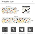 thumbnail image 3 of Yayeee Faucet Mat for Kitchen Sink 14.7" Diatomite Long Splash Guard Pad, Beige Triangles, 3 of 7